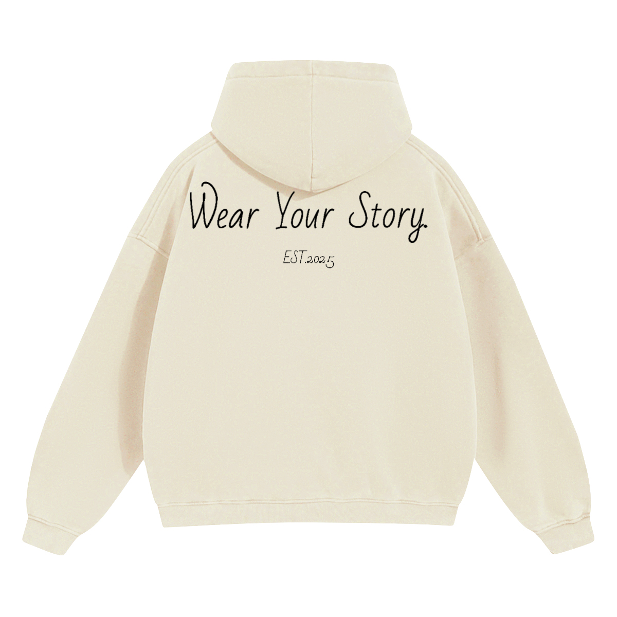 Unisex Cropped Drop Shoulder Heavyweight Oversized Hoodie(460GSM)