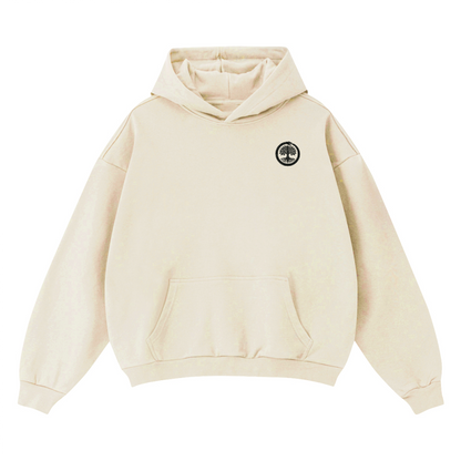 Unisex Cropped Drop Shoulder Heavyweight Oversized Hoodie(460GSM)
