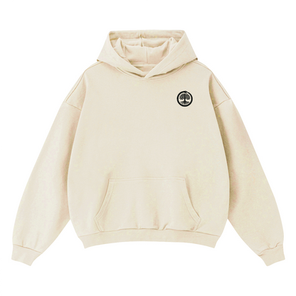 Unisex Cropped Drop Shoulder Heavyweight Oversized Hoodie(460GSM)