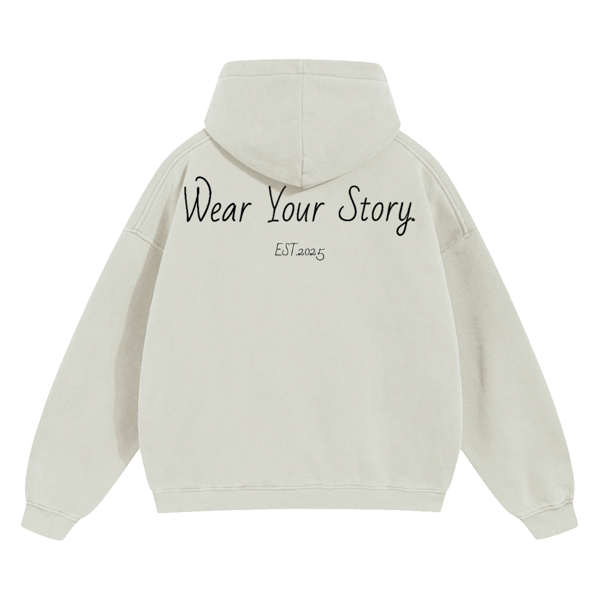 Unisex Cropped Drop Shoulder Heavyweight Oversized Hoodie(460GSM)