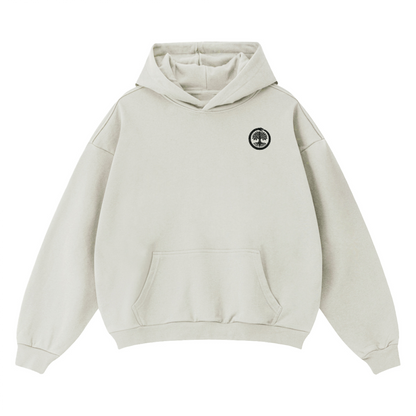 Unisex Cropped Drop Shoulder Heavyweight Oversized Hoodie(460GSM)