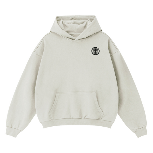 Unisex Cropped Drop Shoulder Heavyweight Oversized Hoodie(460GSM)