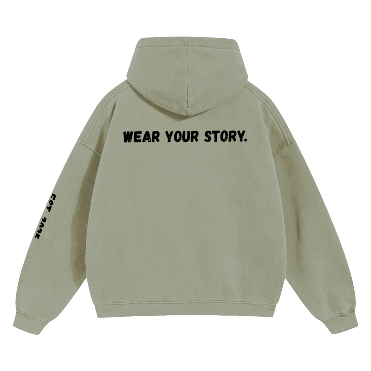 Bold Unisex Cropped Drop Shoulder Heavyweight Oversized Hoodie(460GSM)