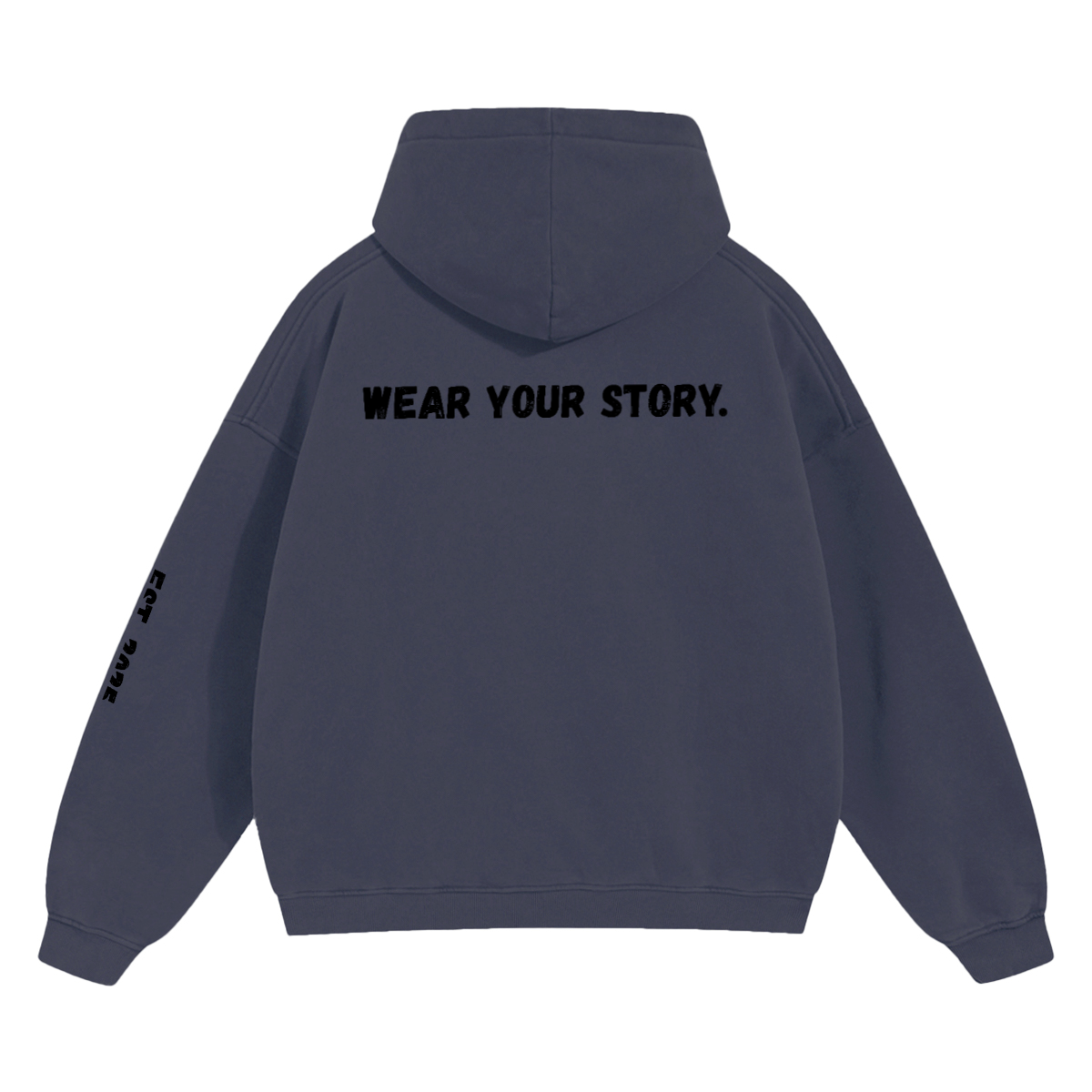 Bold Unisex Cropped Drop Shoulder Heavyweight Oversized Hoodie(460GSM)