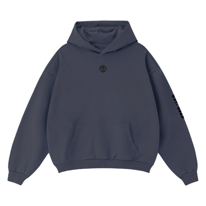 Bold Unisex Cropped Drop Shoulder Heavyweight Oversized Hoodie(460GSM)