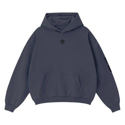 Bold Unisex Cropped Drop Shoulder Heavyweight Oversized Hoodie(460GSM)