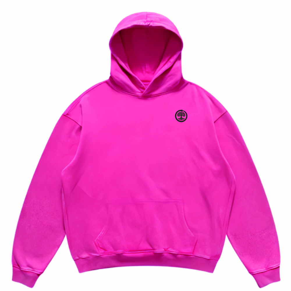 Unisex Super Heavyweight Oversized Faded Hoodie(440GSM)